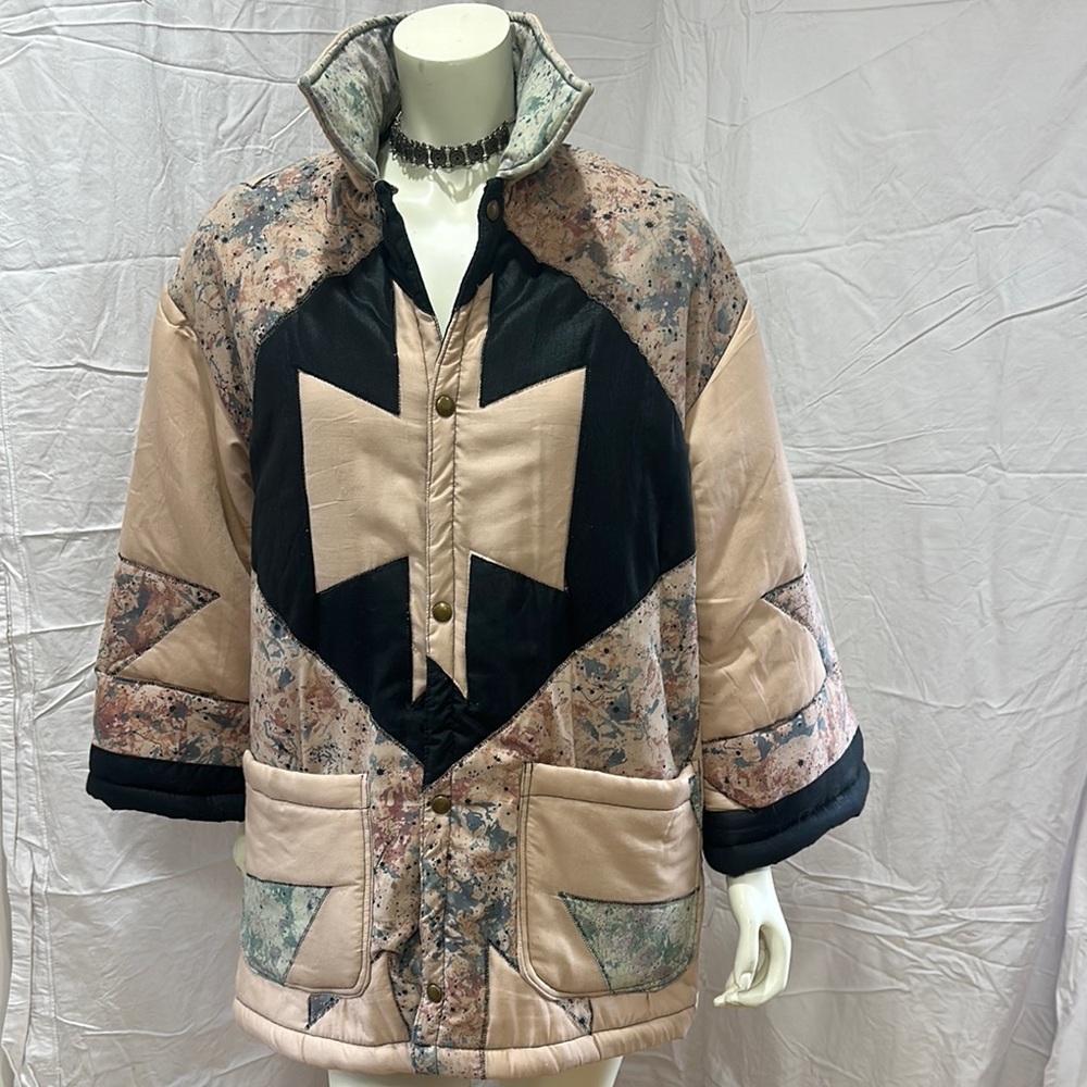 Floral Patchwork Women's Jacket - image 1